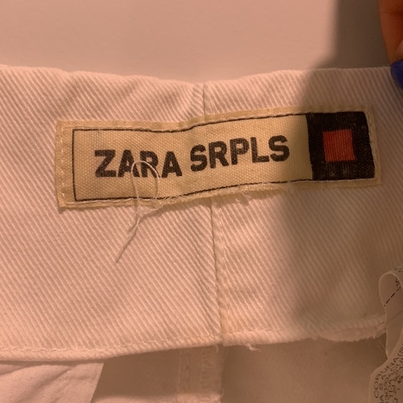 Zara Srpls white pants. Perfect condition. Worn once. Size S - Picture 3 of 3
